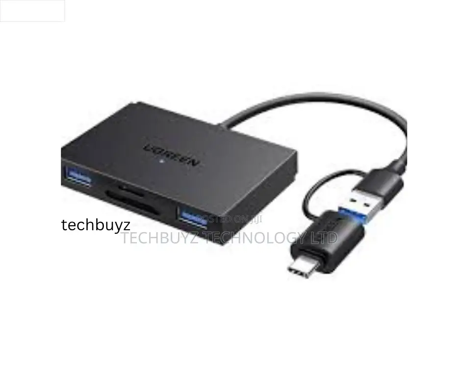 Ugreen 4-in-1 Card Reader With Usb-C Usb-a 2-in-1 Interface