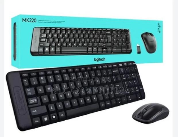 Logitech Mk220 Wireless Keyboard Mouse Combo