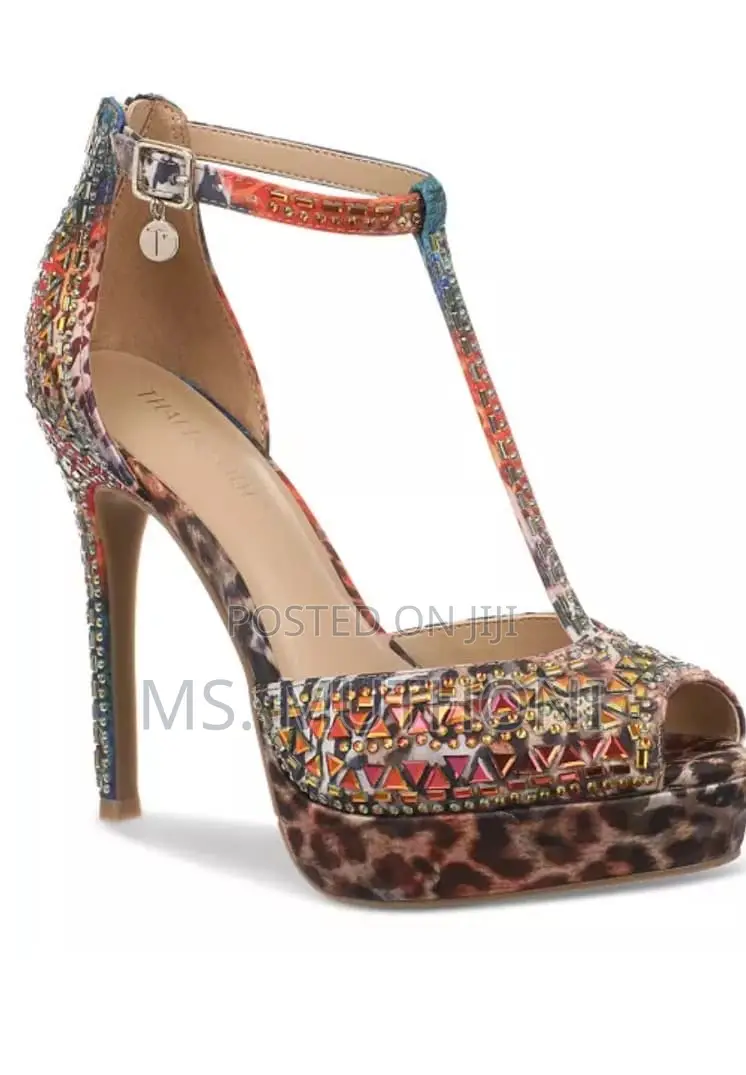 Classy Peep Toe Double Sole Heels  Size 37_41