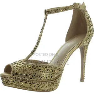 Classy Peep Toe Double Sole Heels  Size 37_41