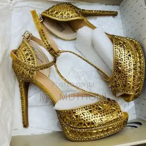 Classy Peep Toe Double Sole Heels  Size 37_41