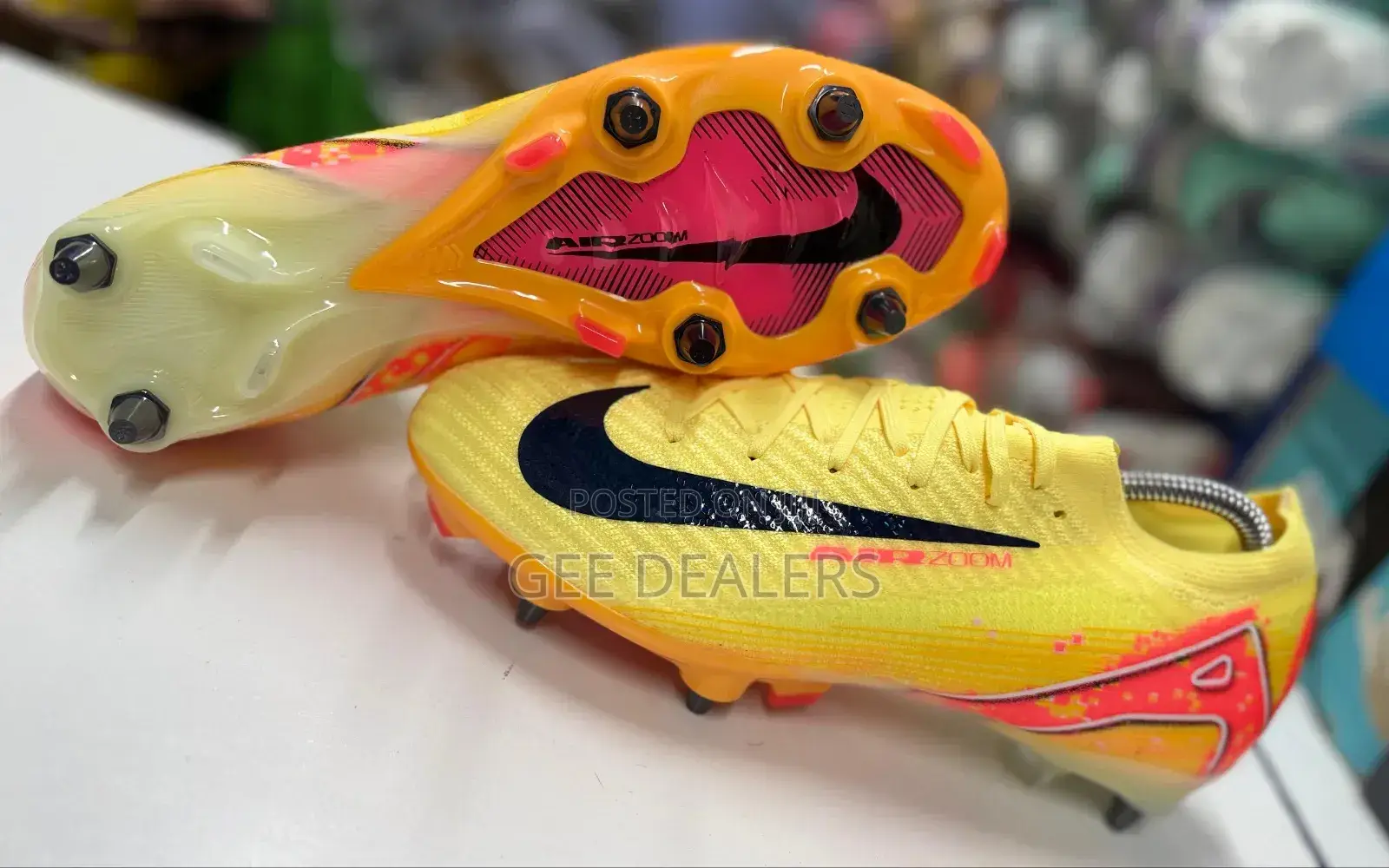 Airzoom Cleats With Mixed Studs, Mettalic Studs