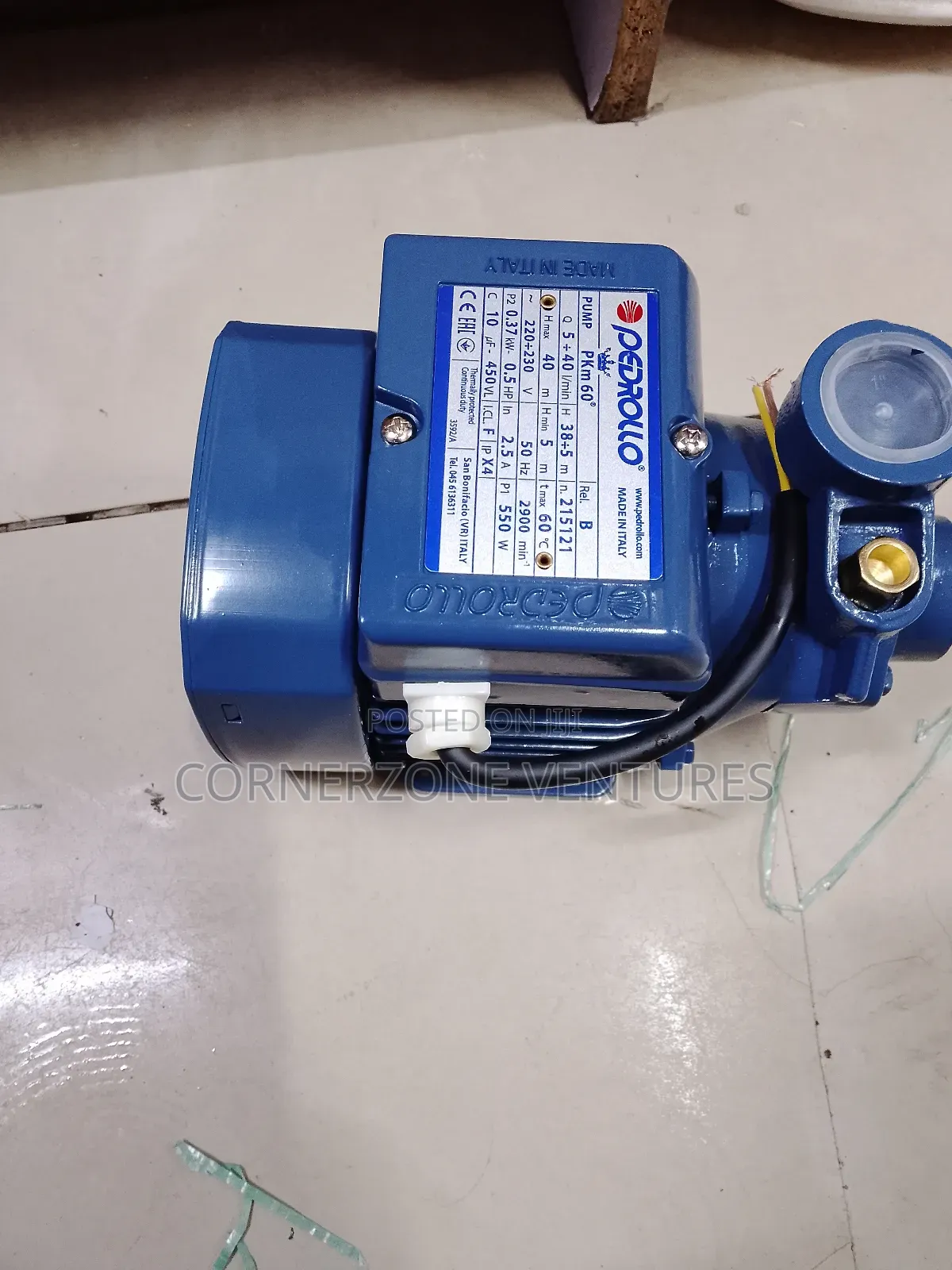 0.5hp Pedrollo / 0.5hp Booster Pump/ Water Pump