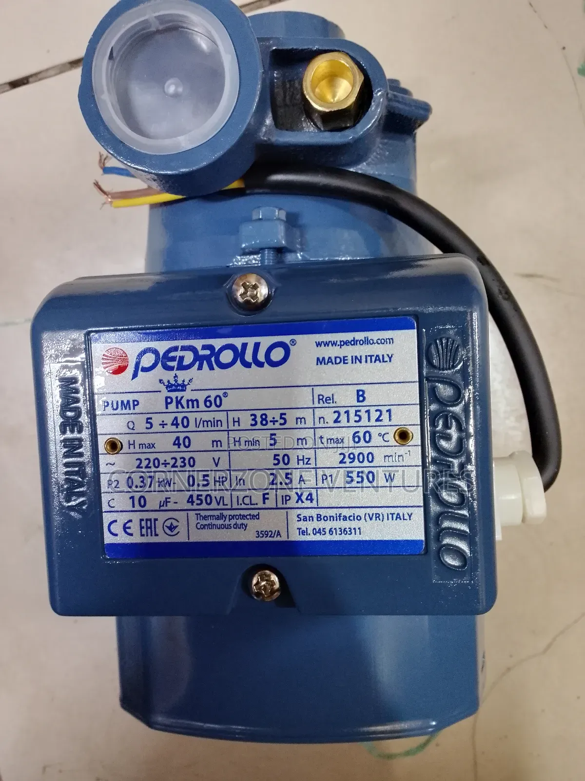 0.5hp Pedrollo / 0.5hp Booster Pump/ Water Pump