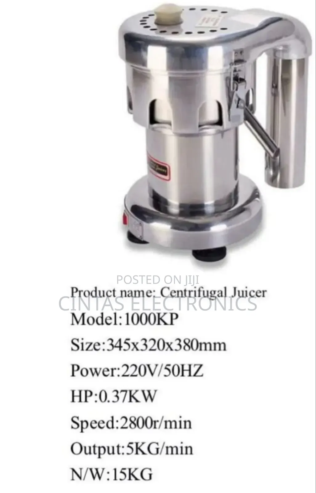 Commercial Centrifugal Juicer
