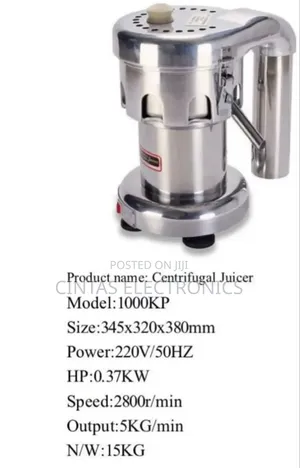 Commercial Centrifugal Juicer