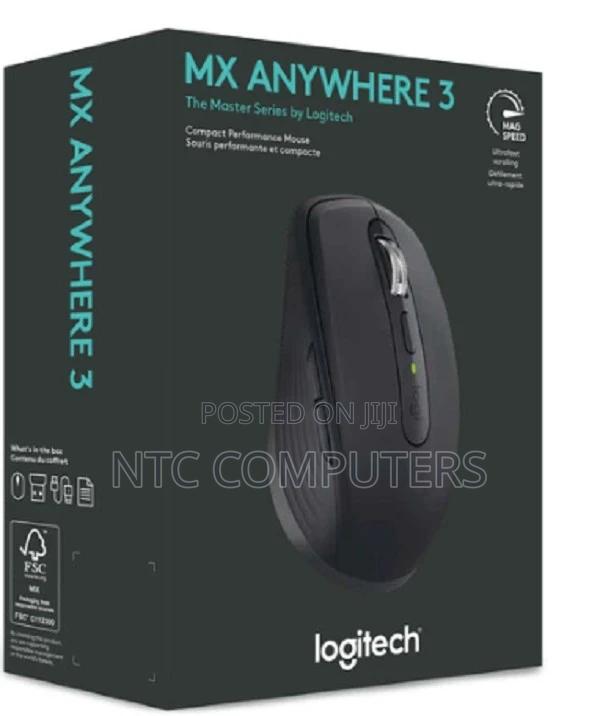 Logitech Mx Anywhere 3s Wireless Mouse (Graphite) - main view