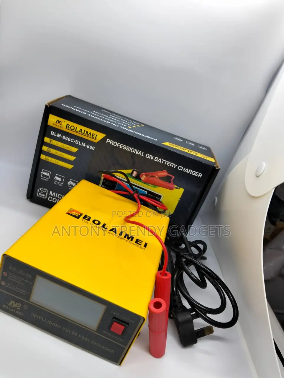 Bolaimei Auto Battery Charger – 12v/24v Mcu Controlled