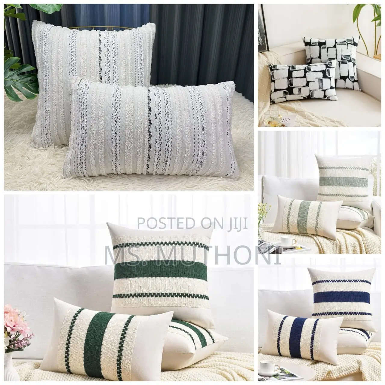 Unique Decorative Pillow Cases (Single Pc )
