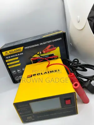 Bolaimei Smart Battery Charger – 12v/24v Auto Repair