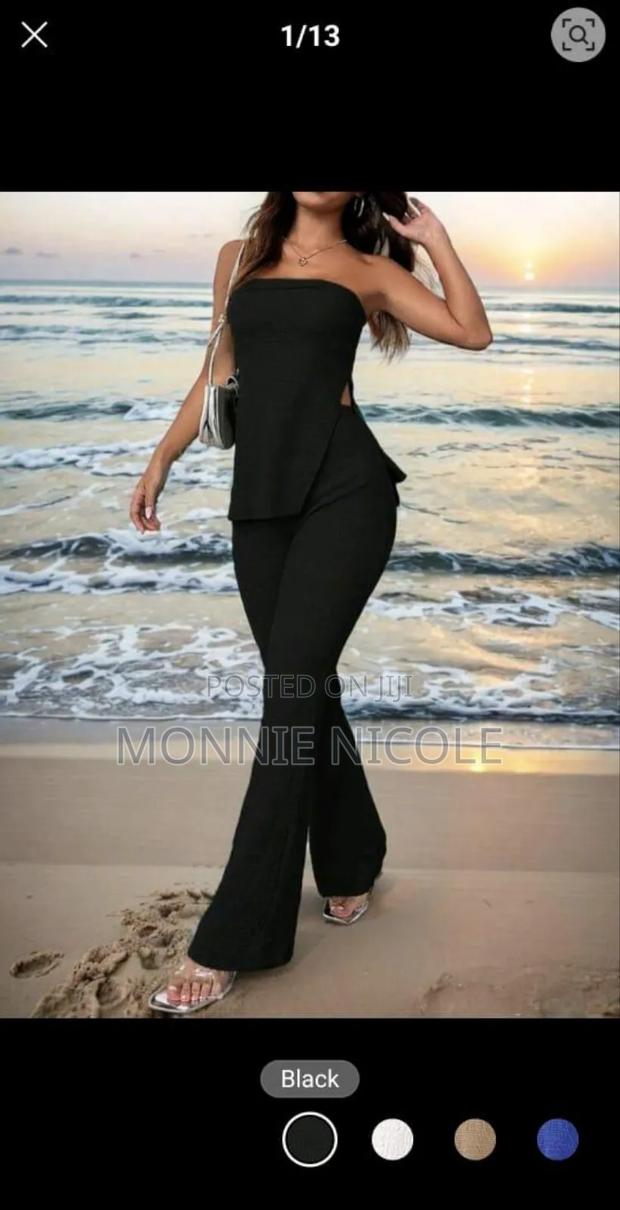 Stylish Black Two Piece Set👌💯 - main view