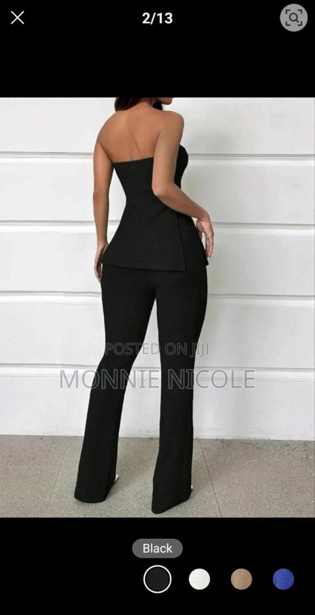 Stylish Black Two Piece Set👌💯 - thumbnail 2