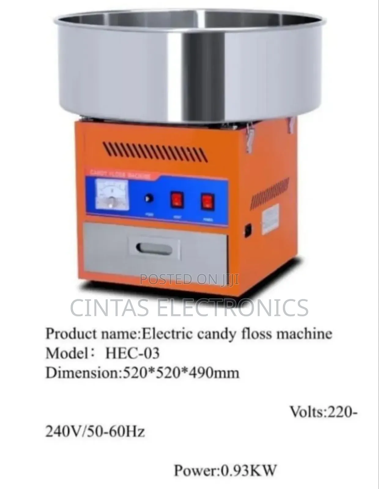 Commercial Cotton Candy Floss Machine