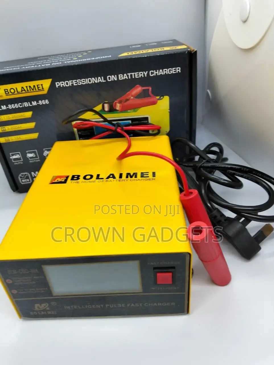 Bolaimei Intelligent Charger – 3ah to 200ah Batteries