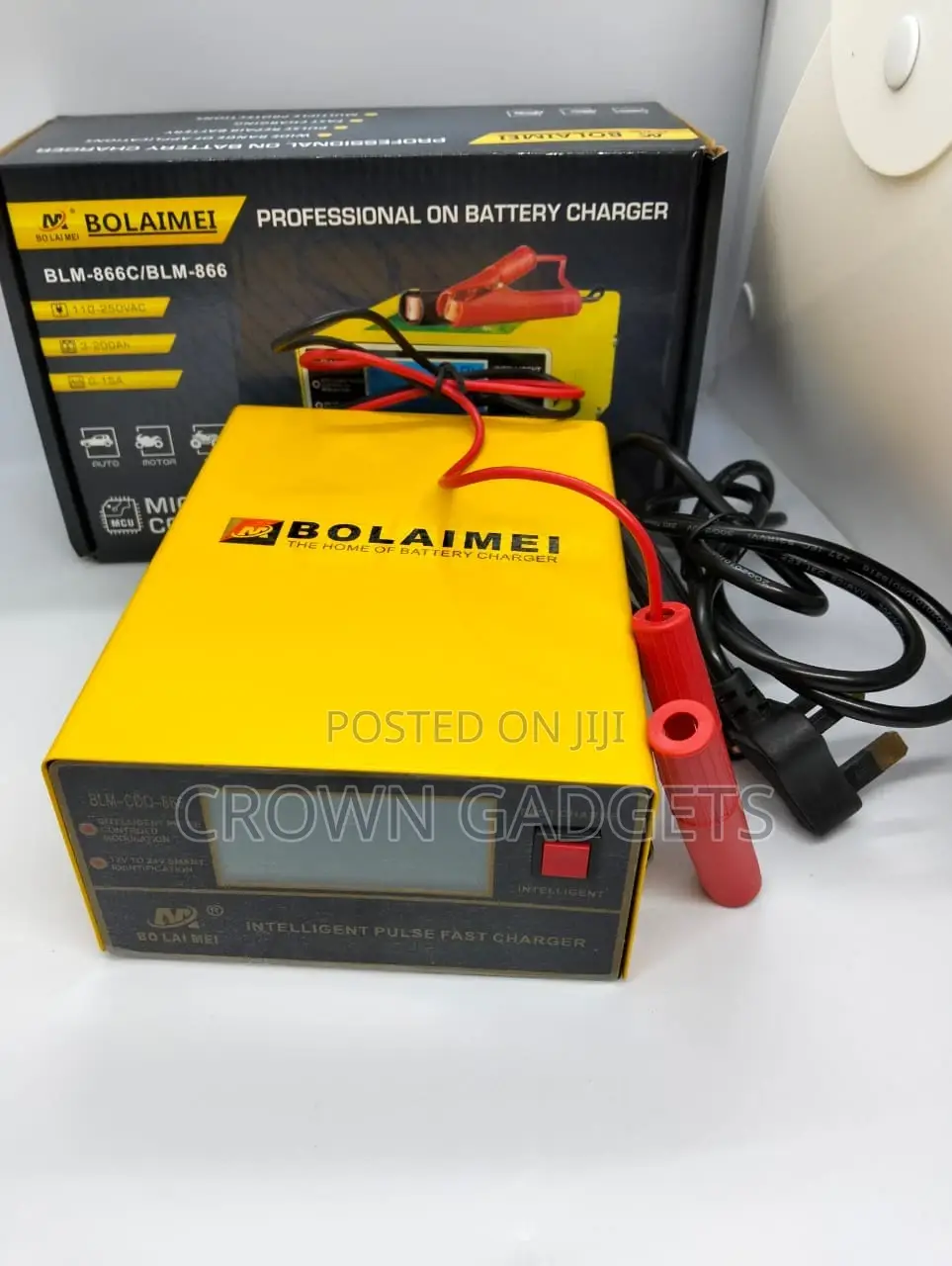Bolaimei Intelligent Charger – 3ah to 200ah Batteries