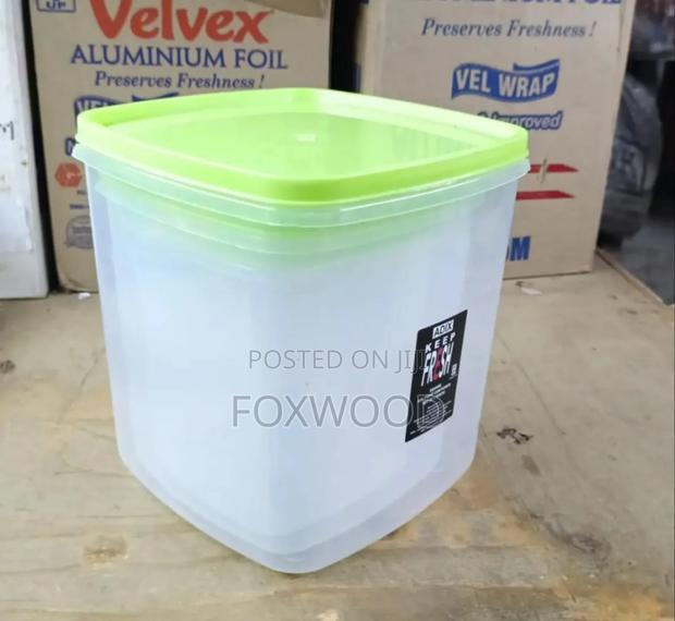 3pcs Plastic Storage Containers - thumbnail 2