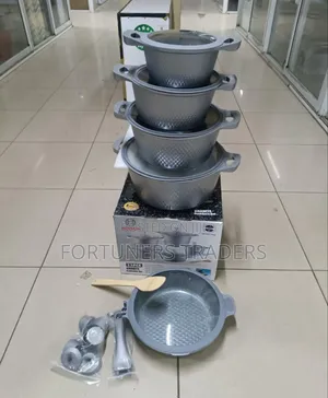 Non-Stick 11pcs Cookware With Lids