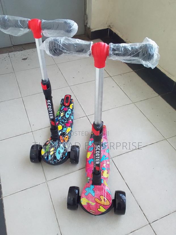 Upto 13yrs Kids Scooter With Adjustable Handle - thumbnail 4