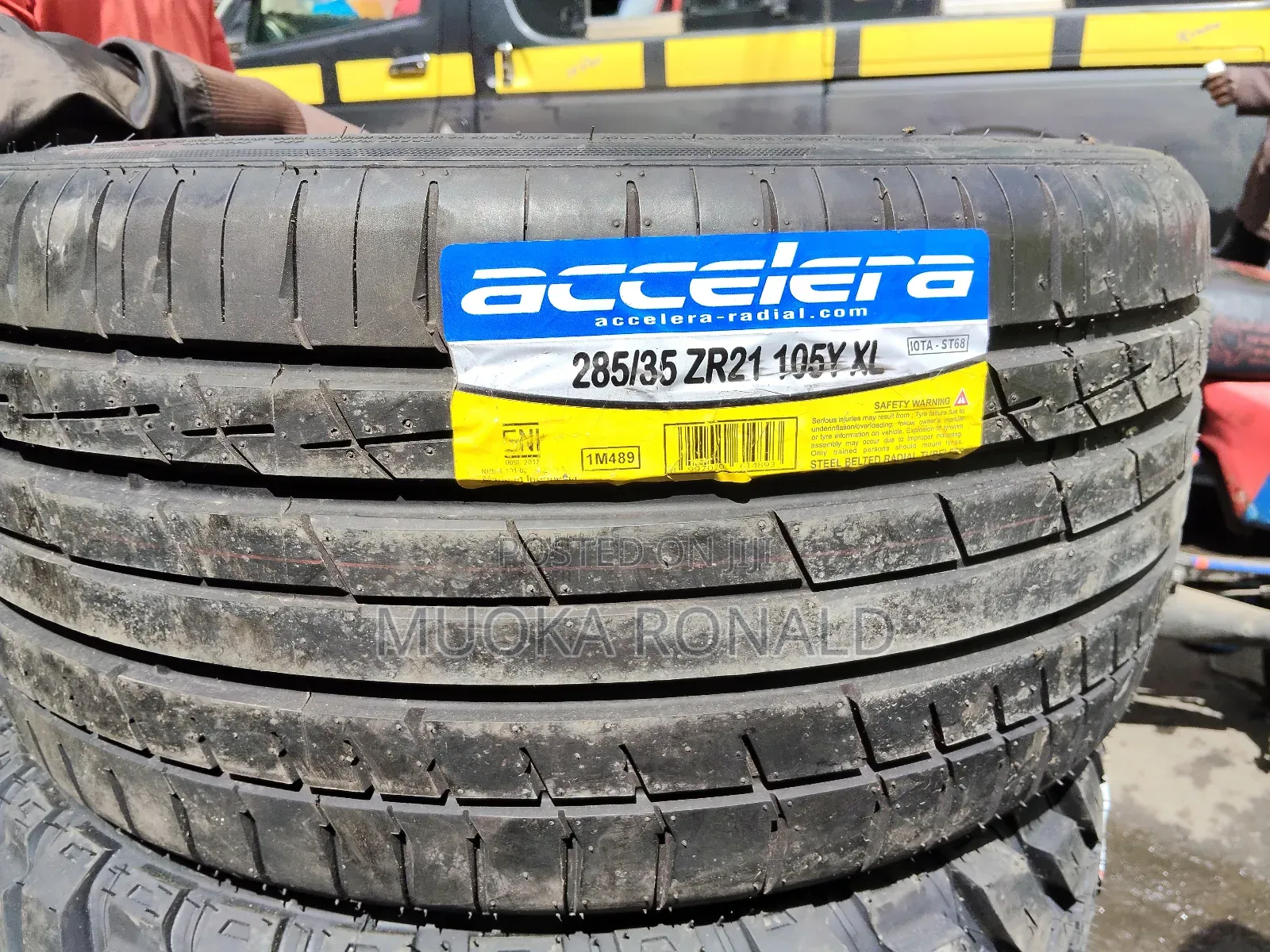 285/35r21 Accerela Tyre Made in Indonesia