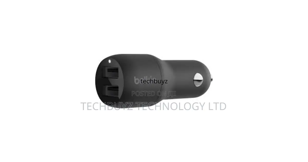 Belkin Boost Charge Dual Usb-a Port Car Charger