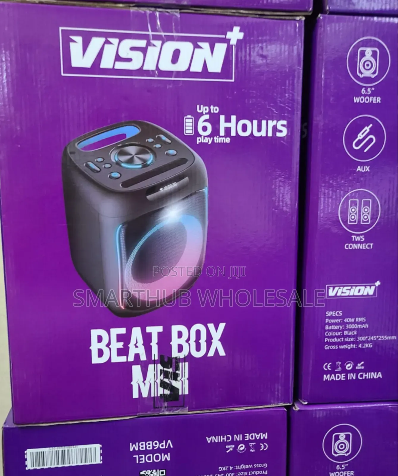 100 Watts Vision Beat Box Mini Vp6bbm
