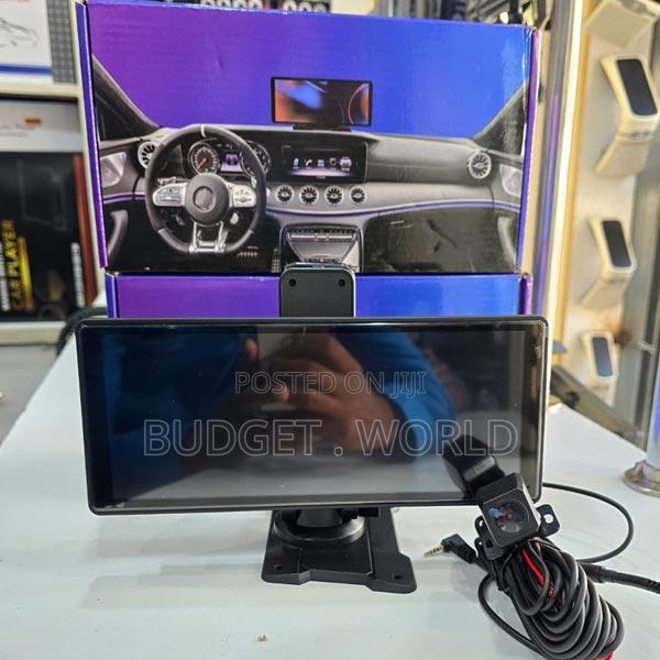 Portable Dash Cam Wireless Carplay Android Auto 10.26" - main view