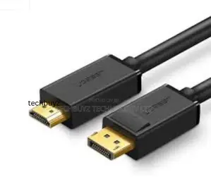 Ugreen Displayport Male to Hdmi Male Cable 2m (Black) -Dp101