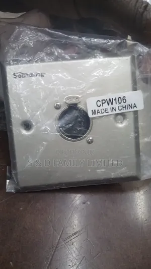 Soundking Cpw106 XLR Male Wall Plate Connector