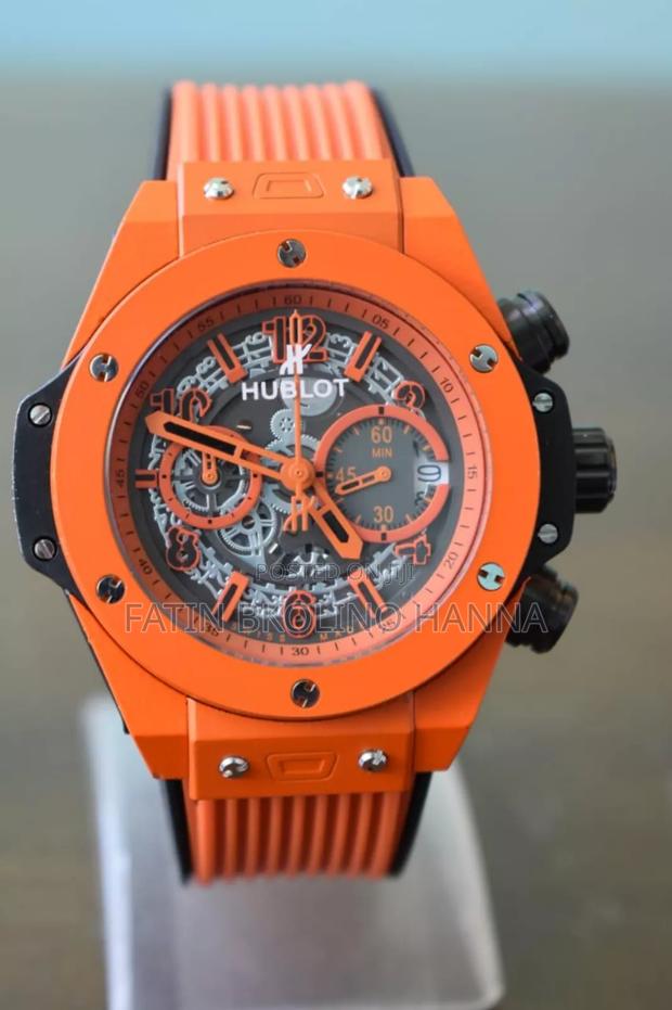 Automatic Hublot Watch Comes With Box - main view