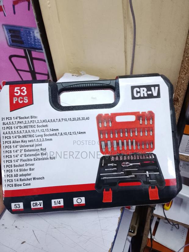 53 PCS Toolbox / Toolkit 53 Pc - thumbnail 3