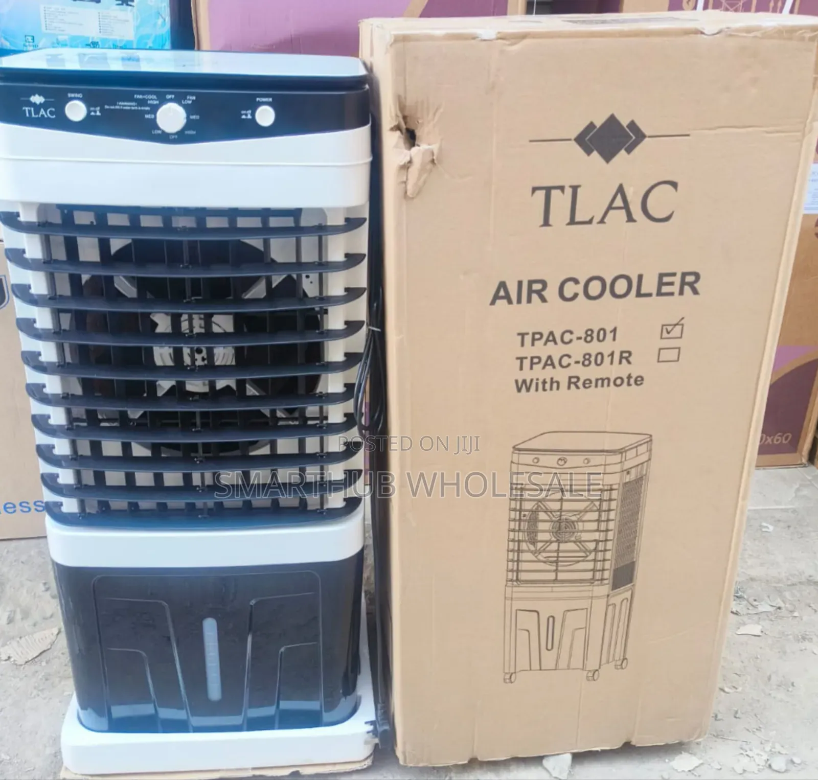 Tlac 50l Air Cooler Portable Water-Cooled Moving