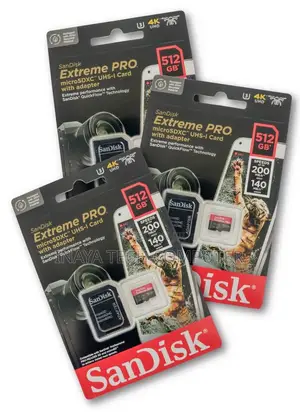 Sandisk 512gb Extreme Pro Microsdxc Memory Card