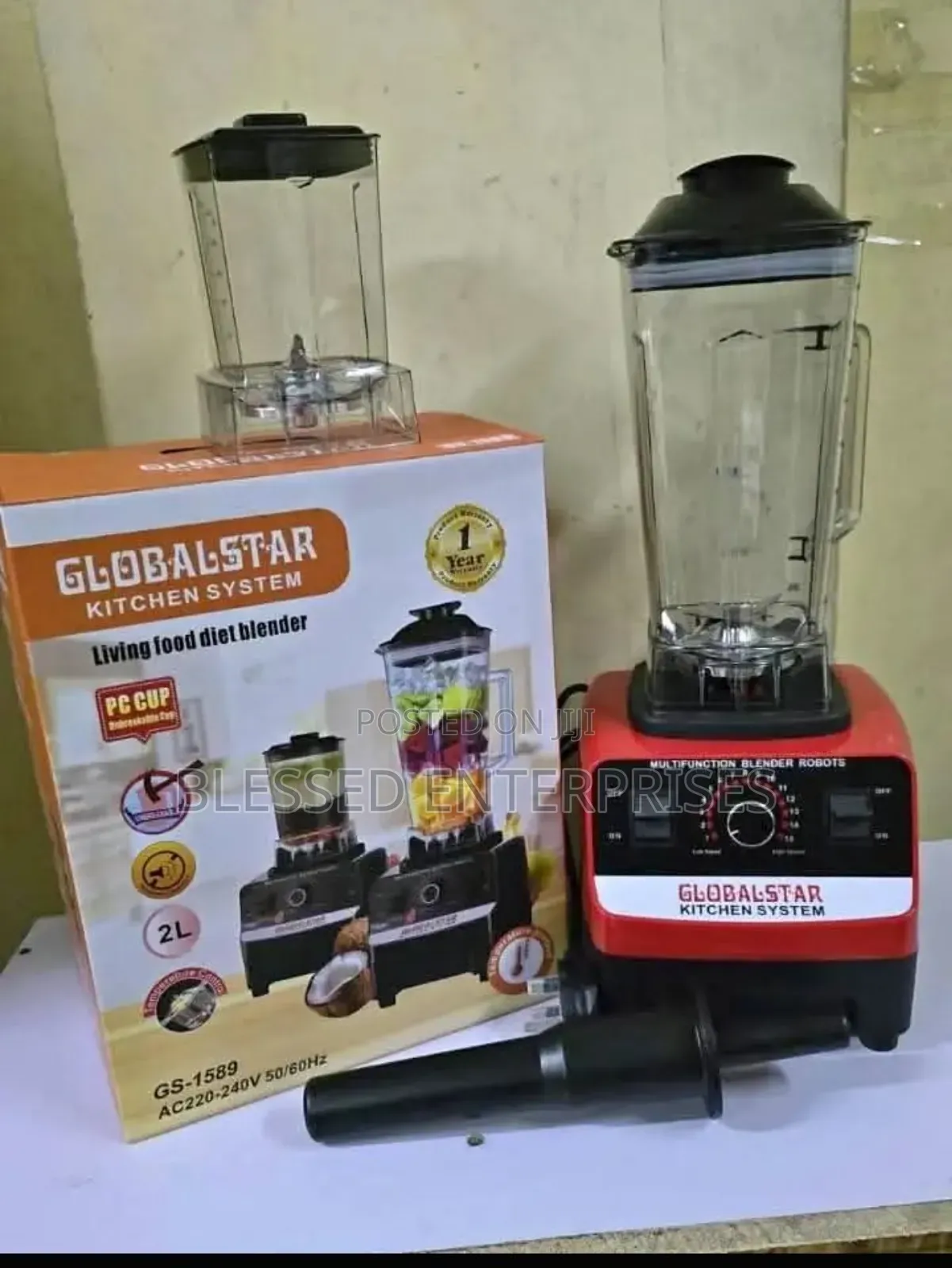 Commercial Globalstar Blender/2 in 1 Global Star Blender