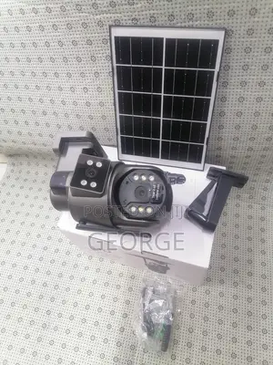 4g Dual-Lens Ubox Solar Camera 6mp With Siren Wifo or 4g