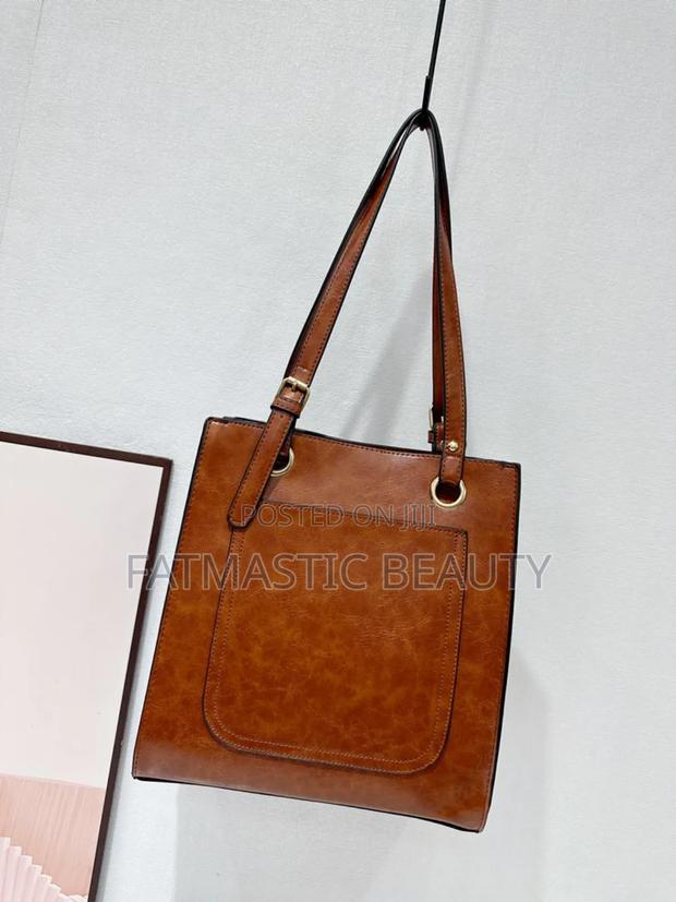 Brown Tote Bag - main view