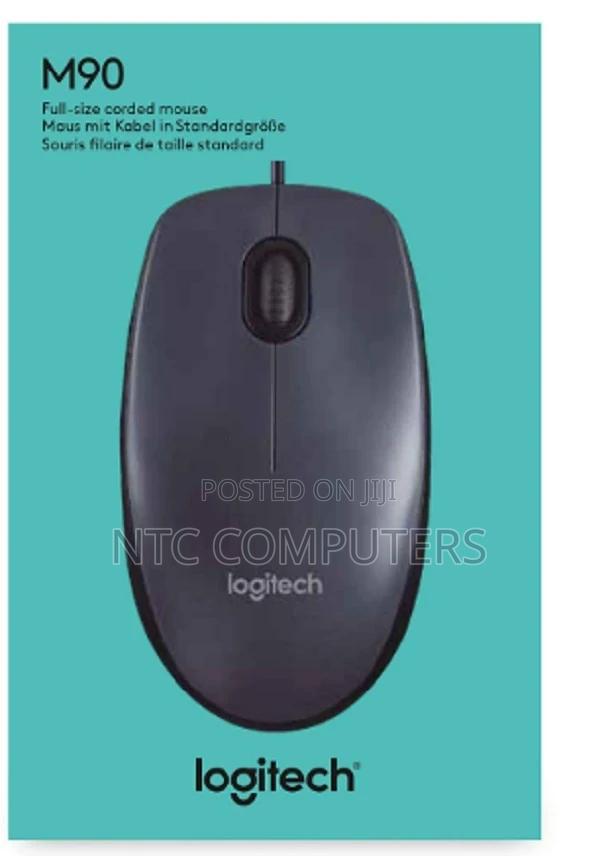 Logitech Wired Mouse M90 Black Usb - It, Gaming, Mice