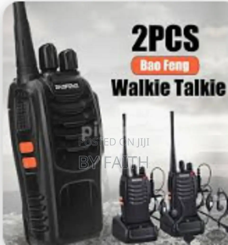 2-Way Radios Handheld Upgraded Walkie Talkies Bf-888s