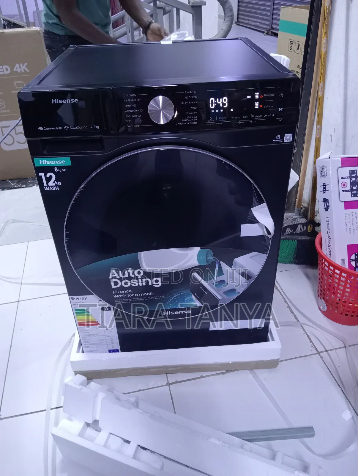 Hisense 12kg Front Load Wash and Dry With Inverter Motor