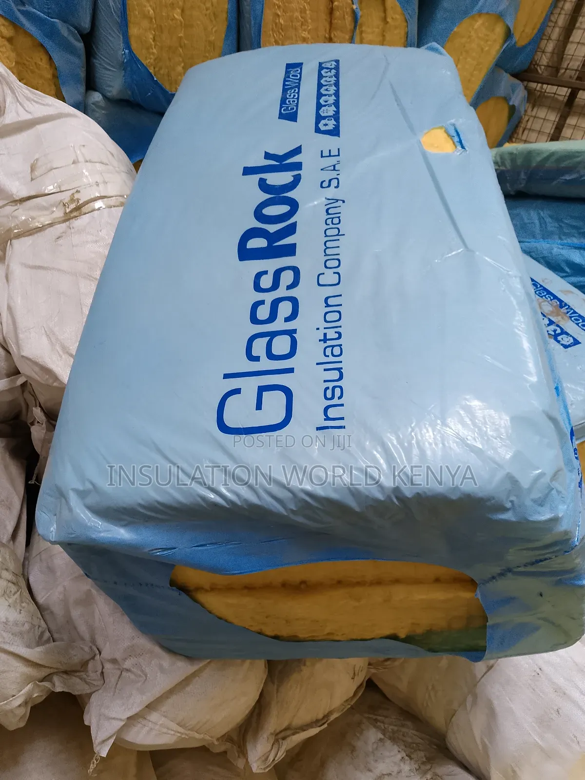 Fiberglass Insulation Slabs – 1.2m X 0.6m X 100mm (48kg/M3)
