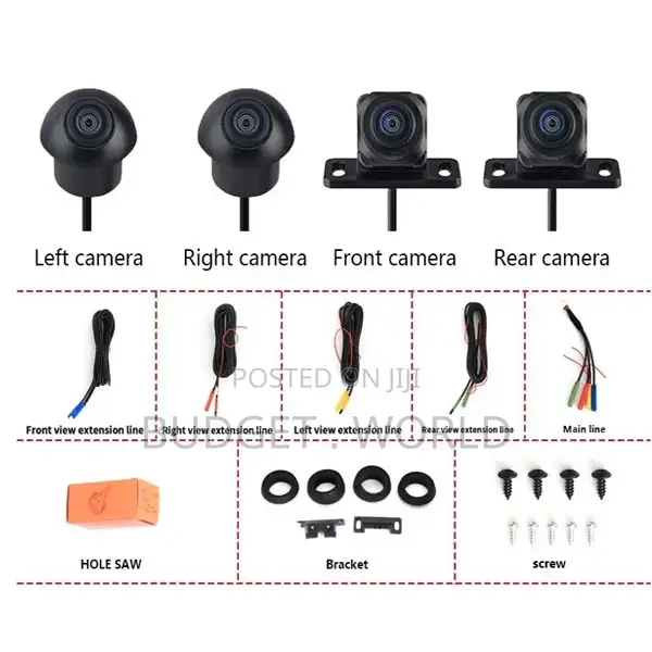 Waterproof 360 Degree Car Camera-All Round Camera