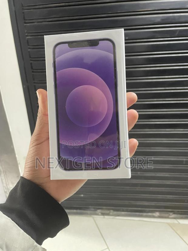New Apple iPhone 12 128 GB Purple - thumbnail 3