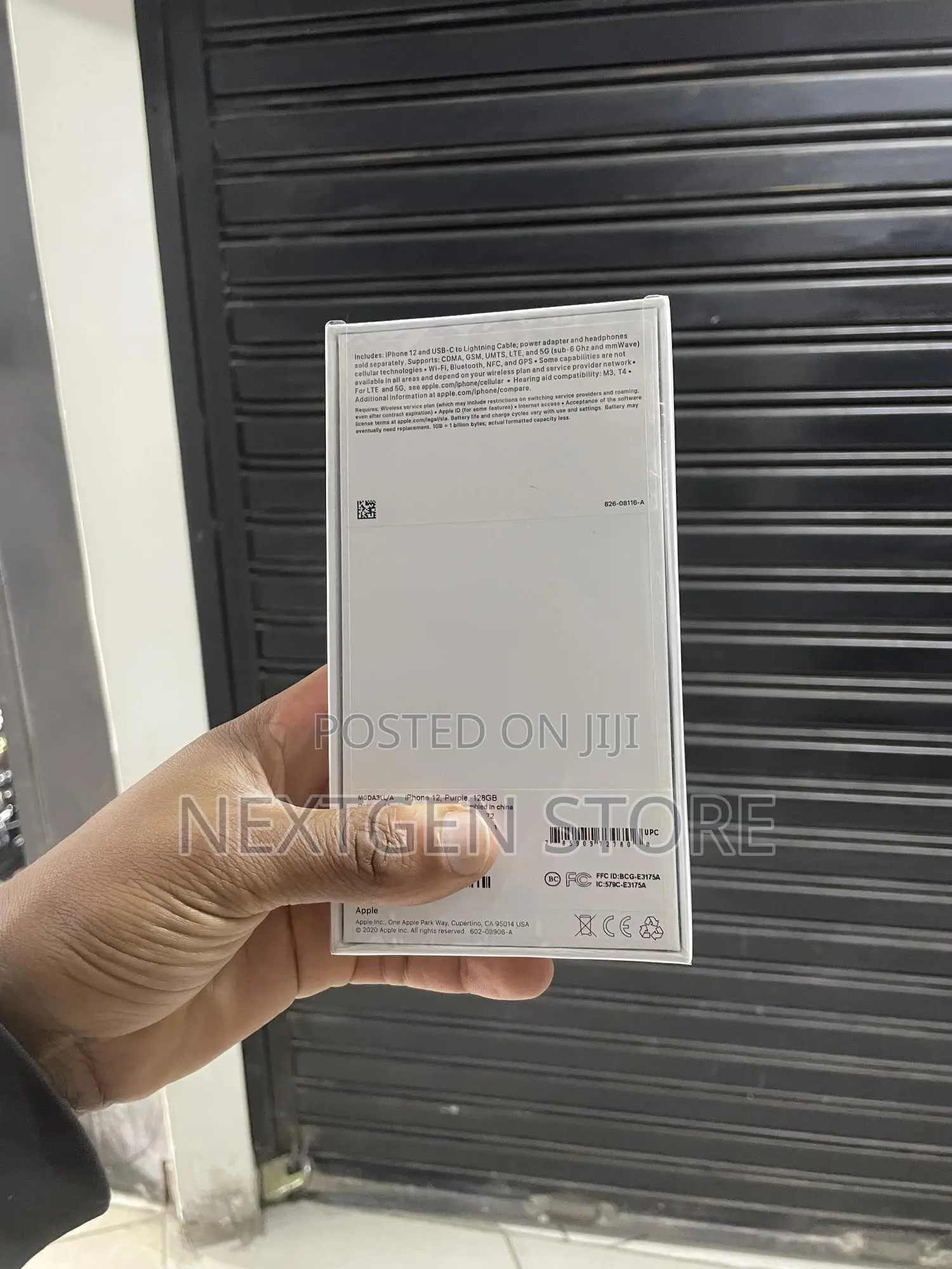 New Apple iPhone 12 128 GB Purple