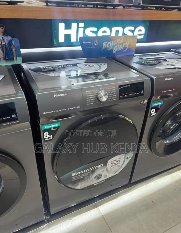 Hisense 8kg Front Load Wash and Spin - main view
