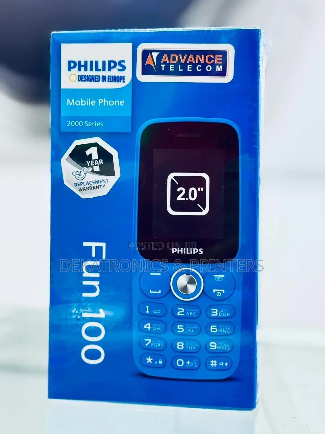 New Philips Fun 100 Black