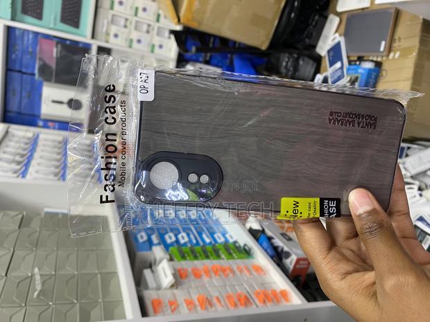 Koufey Oppo A17 Leather Case With Silicone Bumper - main view