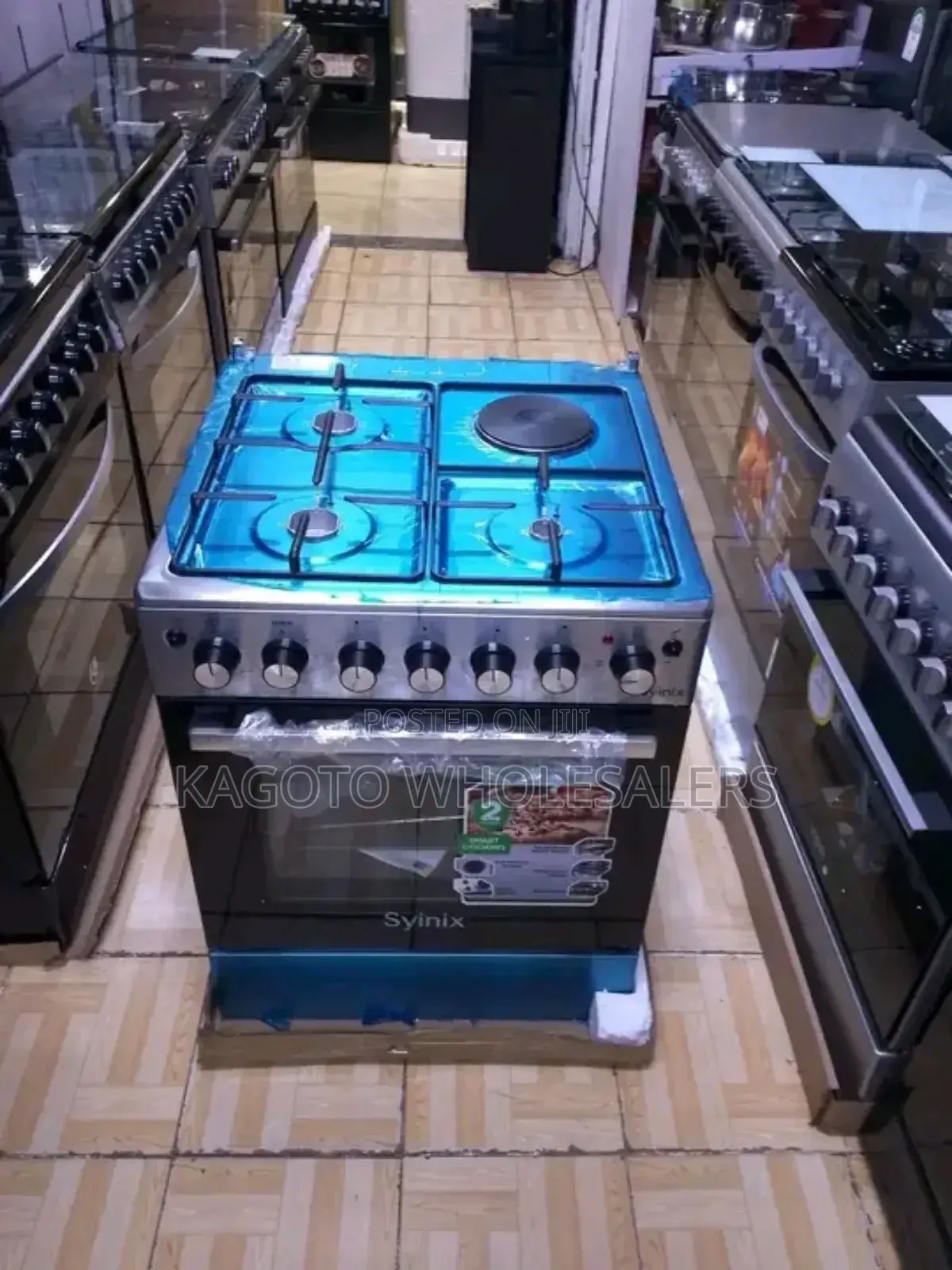 Auto-Ignition 3+1 Synix Standing Cooker