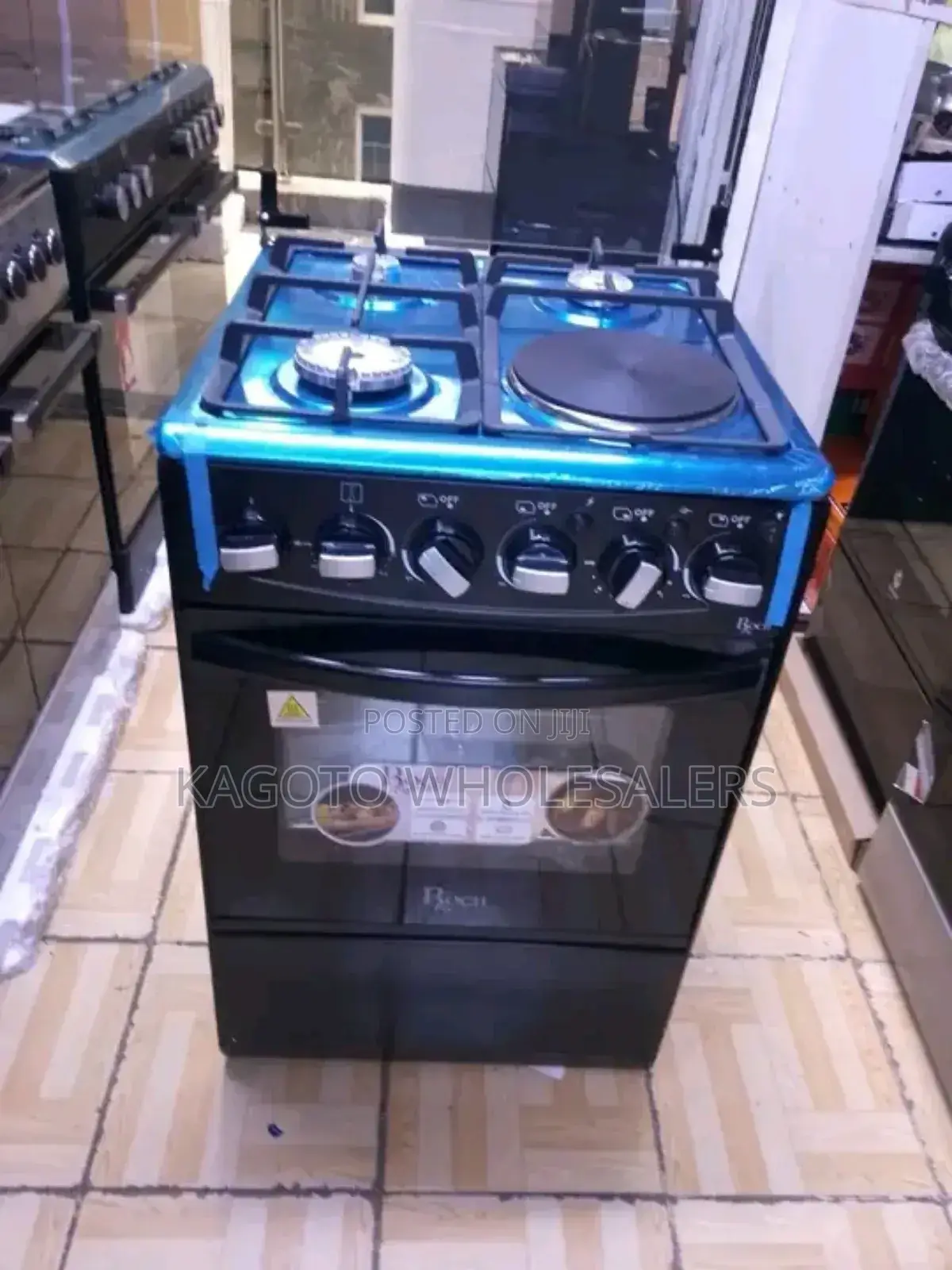 50 by 55 3+1 Roch Gas Cooker With Electric Oven
