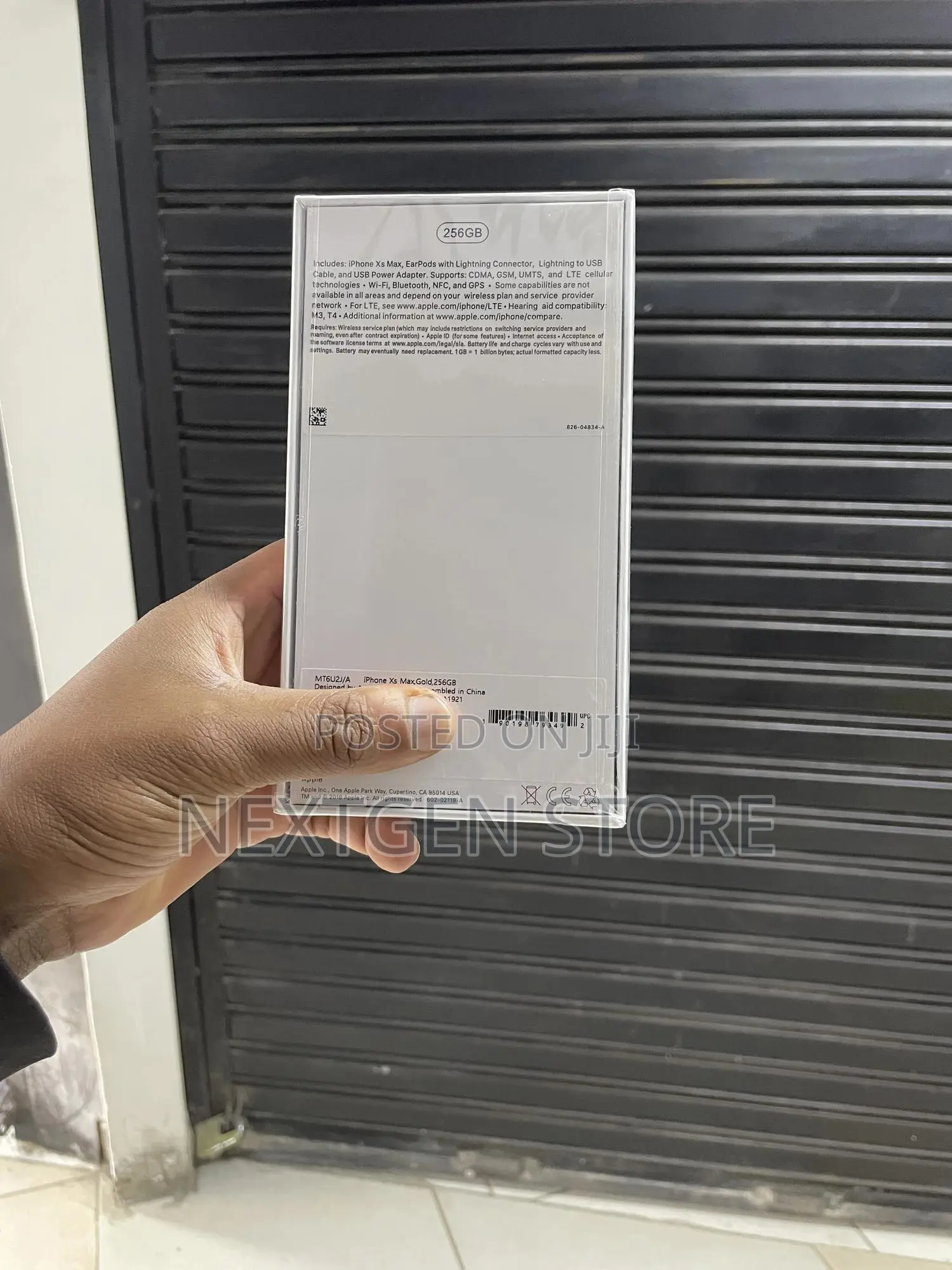 New Apple iPhone XS Max 256 GB Gold