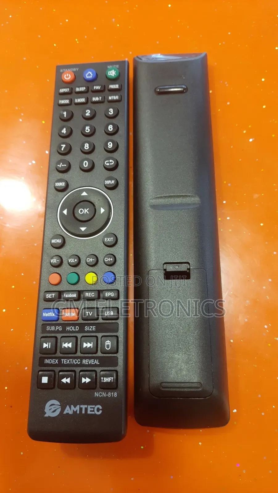 Amtec Smart Tv Replacement Remote Control-NCN-818