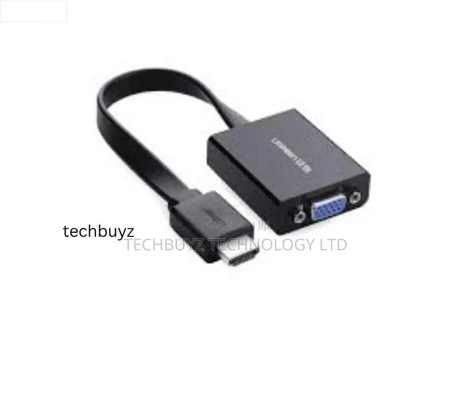 Ugreen Hdmi to Vga Converter 25cm (Black) - Mm103